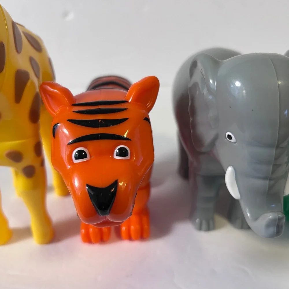 Used SmartMax My First Safari Animals Magnetic Discovery Building Set 18pc Lot